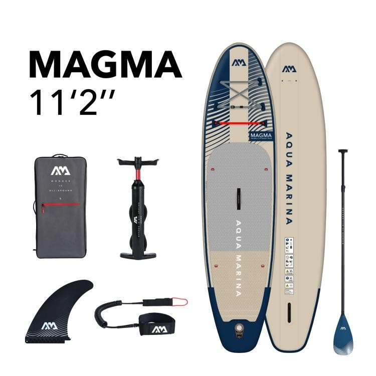 Aqua Marina Napihljiva SUP deska 'Magma' d 340 x š 84 x deb. 15 cm Akcija v trgovini Bauhaus