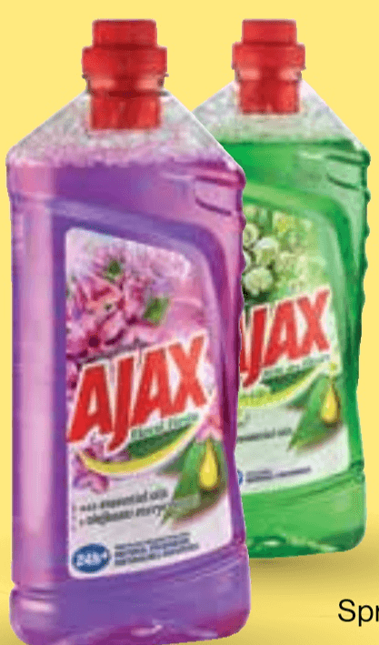 Univerzalno čistilo Ajax 1,5 l Akcija v trgovini Mercator