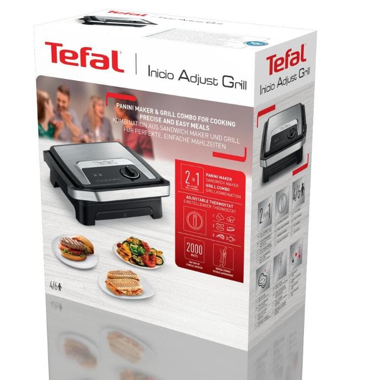Žar Tefal GC272D10 Inicio Adjust Akcija v trgovini Harvey Norman