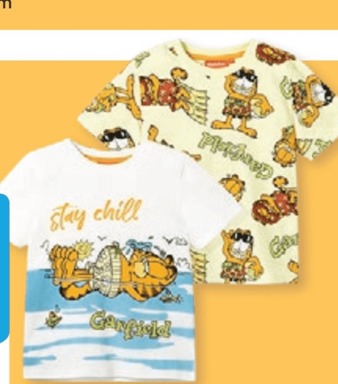 Komplet 2 majic za dečke Garfield 2 kom Akcija v trgovini Pepco