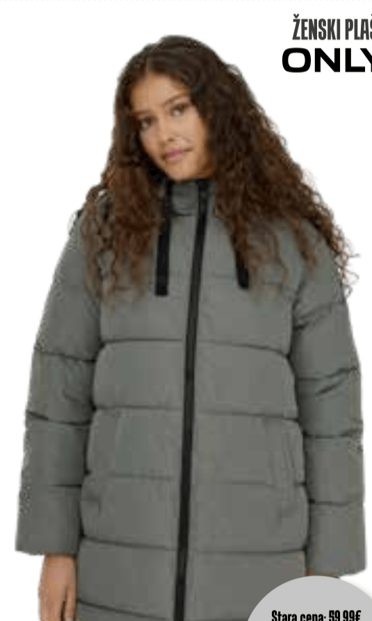 Ženski plašč - Akcija v trgovini Jager