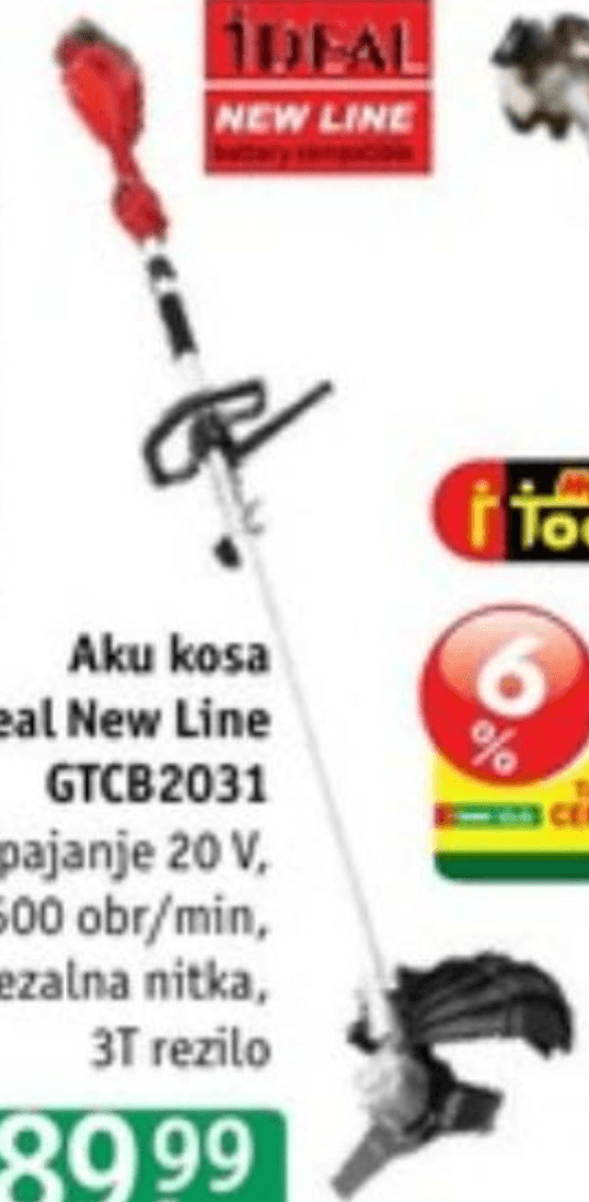 Aku kosa Ideal New Line GTCB2031 Akcija v trgovini Jager