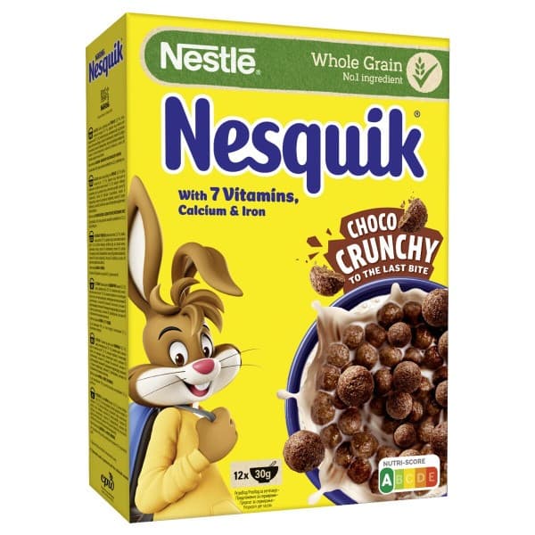 Žitne kroglice Nesquik 375 g, duo 325 g ali jagoda 330 g Akcija v trgovini Mercator