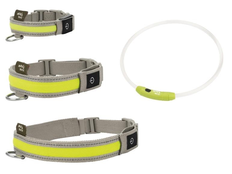 Max & Mila's World LED-pasja ovratnica Akcija v trgovini Lidl