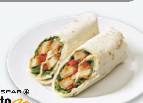 Piščančja tortilja SPAR to go Akcija v trgovini Spar
