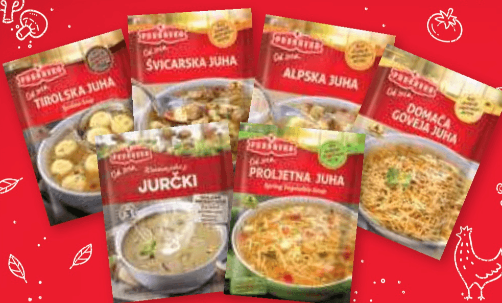 Izbrane juhe Podravka - Akcija v trgovini Mercator