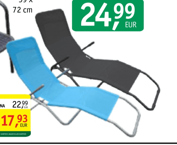 Ležalnik Siesta YK-1032 Akcija v trgovini Jager