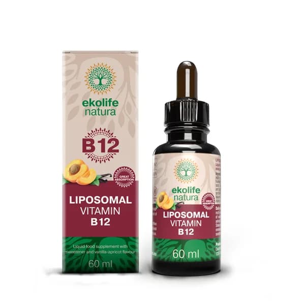 Ekolife Natura Liposomski B kompleks ali Liposomski Vitamin B12 60 ml Akcija v trgovini E.Leclerc