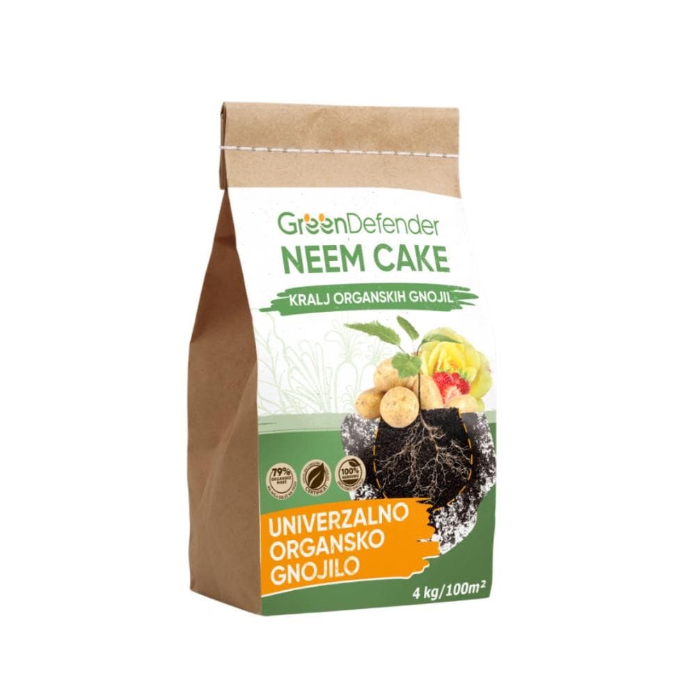 Organsko gnojilo Green Defender Neem Cake 2 kg Akcija v trgovini Merkur