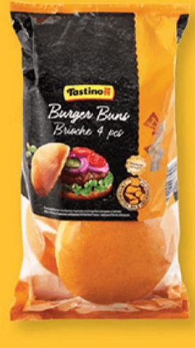 TASTINO Hamburger brioš 320 g Akcija v trgovini Lidl