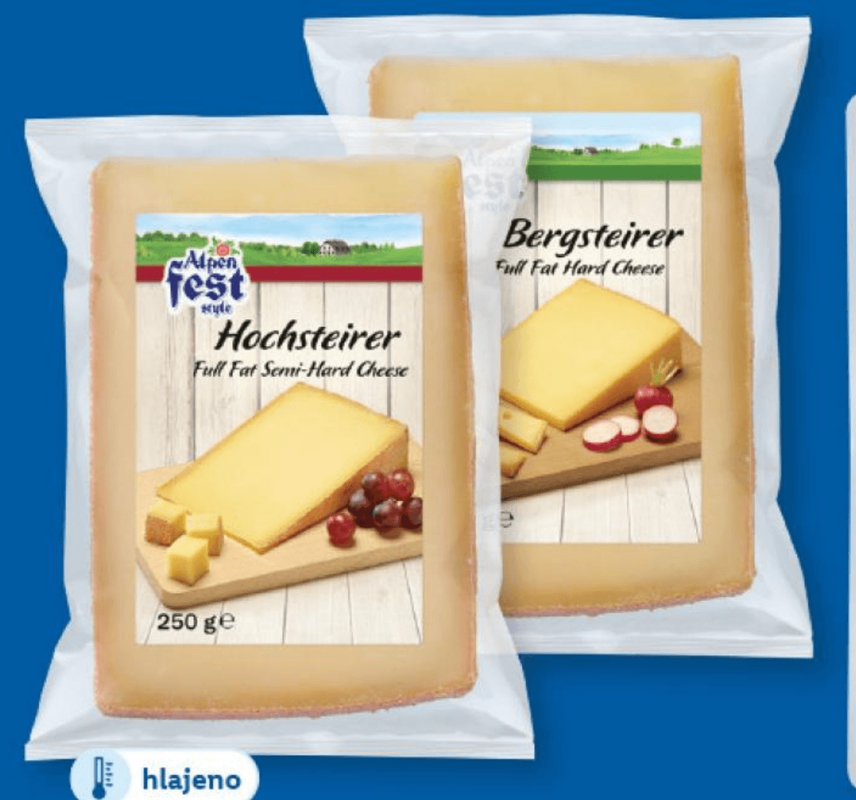 Alpenfest poltrdi/trdi sir 250 g Akcija v trgovini Lidl