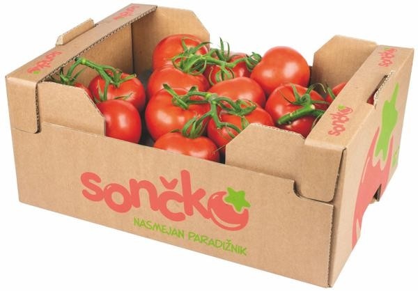 Slovenski paradižnik v grozdih Sončko 1 kg Akcija v trgovini Tuš