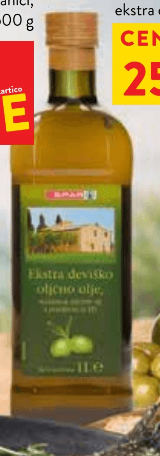 Spar Oljčno olje 1 l - Akcija v trgovini Spar
