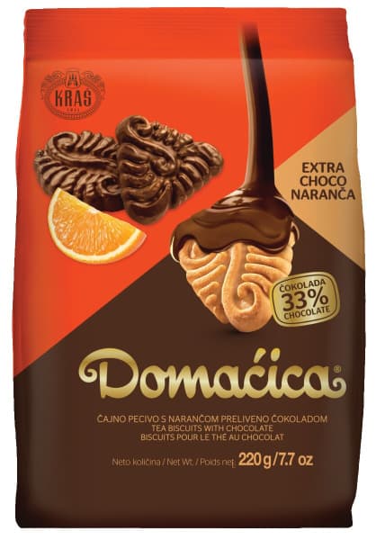 Keksi Domaćica Extra Choco 220 g Kraš Akcija v trgovini Spar