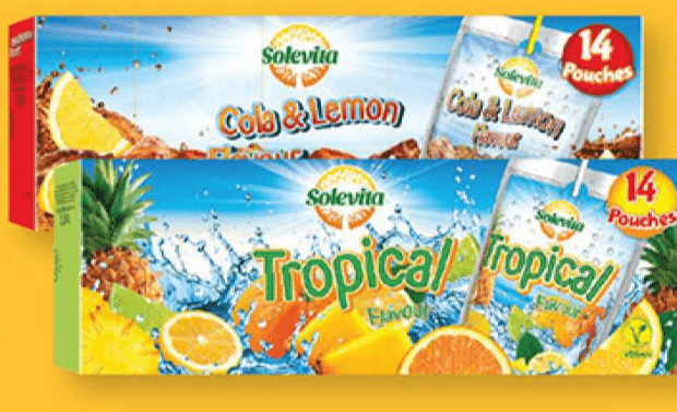 Sadni napitek 14 x 0,2 l SOLEVIITA Akcija v trgovini Lidl