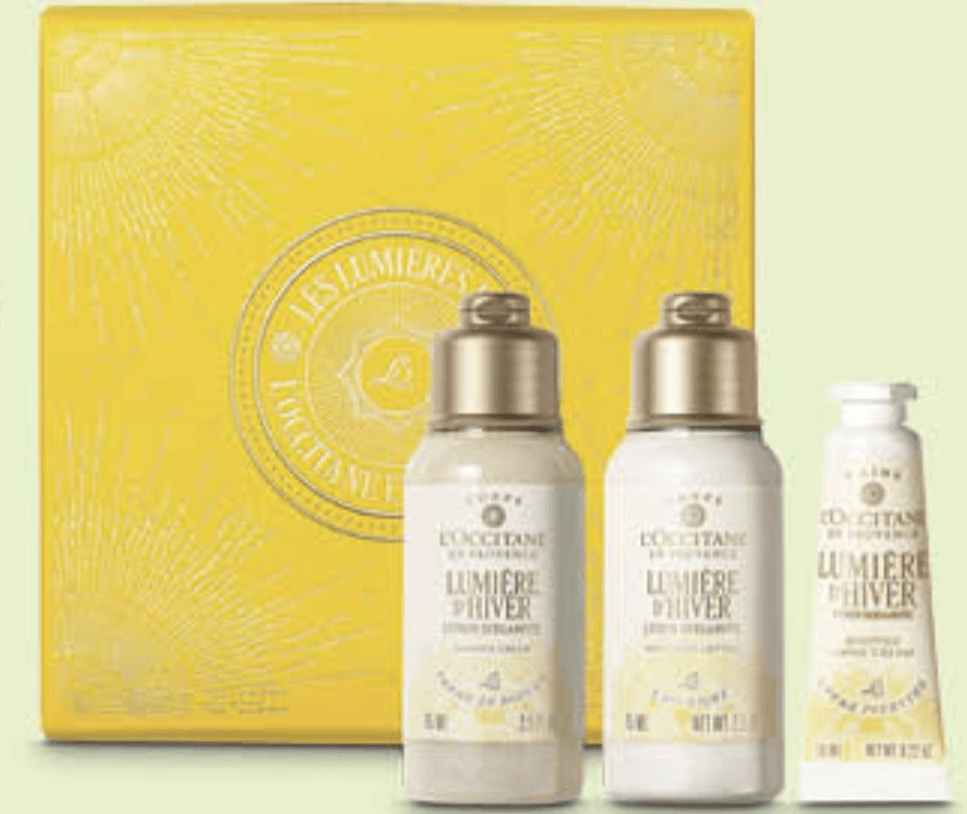 L'Occitane Praznični Ritual Lumière d'Hiver darilni set - Akcija v trgovini Mueller