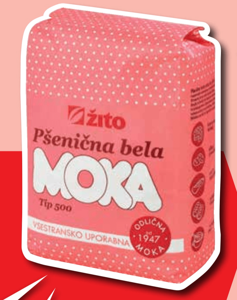 Žito Moka Akcija v trgovini Mercator