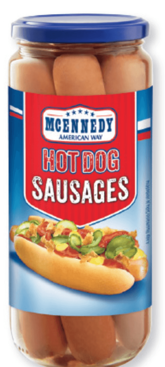 MCENNEDY „Hot Dog“ hrenovke 550 g Akcija v trgovini Lidl