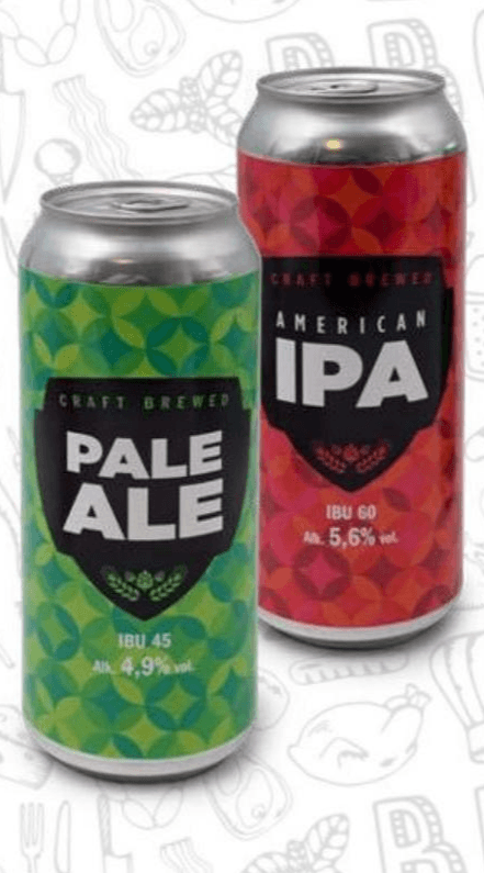 Pivo American IPA/Pale Ale 500 ml Akcija v trgovini Eurospin