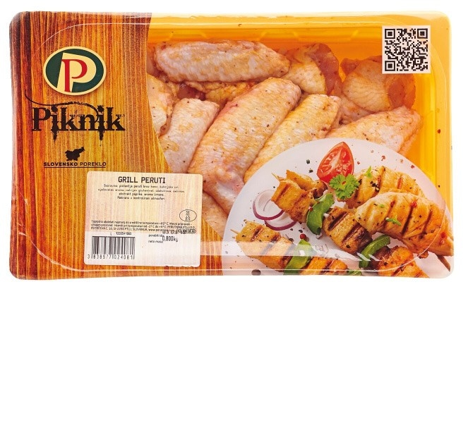 Grill perutničke PP Piknik 800 g Akcija v trgovini Mercator