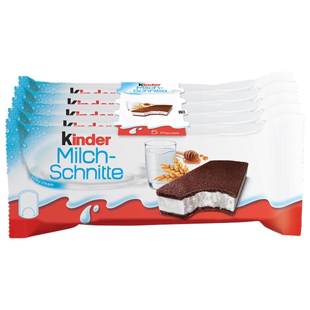 Kinder Milch Schnitte 5 x 28 g Akcija v trgovini Jager