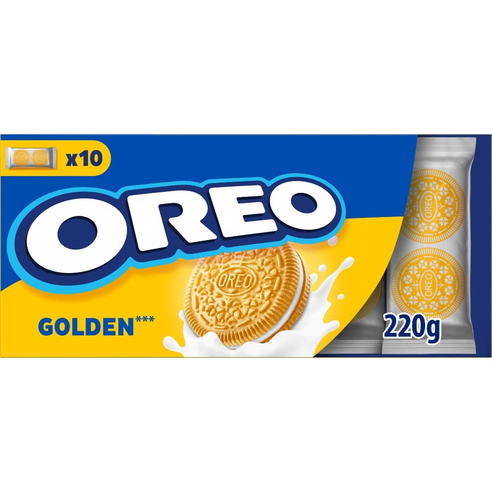 Oreo Golden 10 x 2 kosa Akcija v trgovini Action