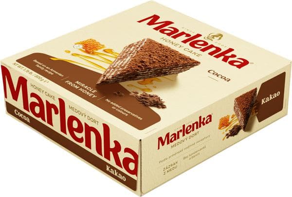 Marlenka Medena torta 800 g Akcija v trgovini Lidl