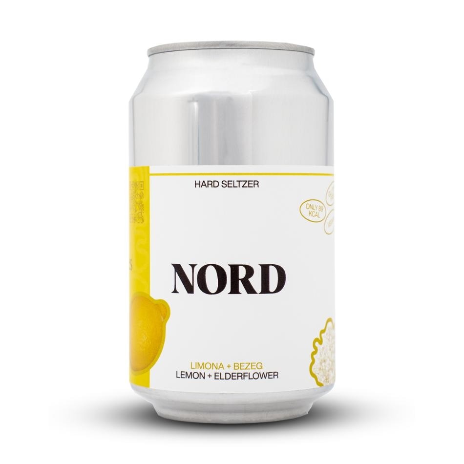 Izbrane alkoholne pijače Hard Seltzer Nord 0,33 l Akcija v trgovini Mercator