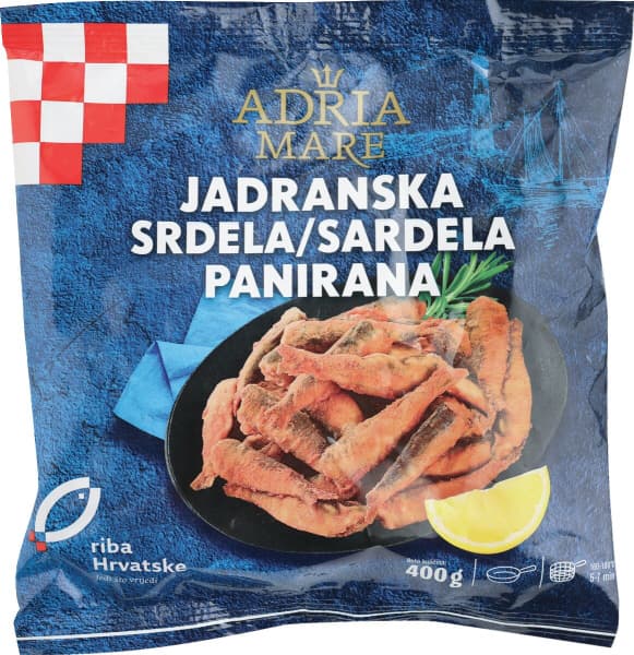 Jadranska sardela Adria Mare Mercator 400 g Akcija v trgovini Mercator