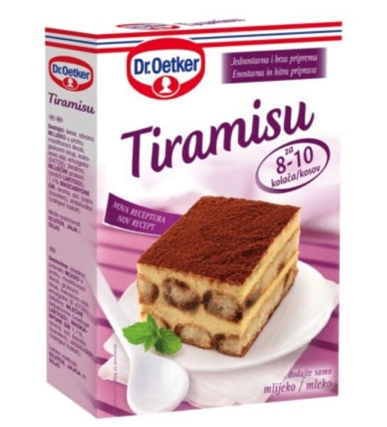 Dr. Oetker Panna Cotta, Tiramisu Akcija v trgovini Tuš