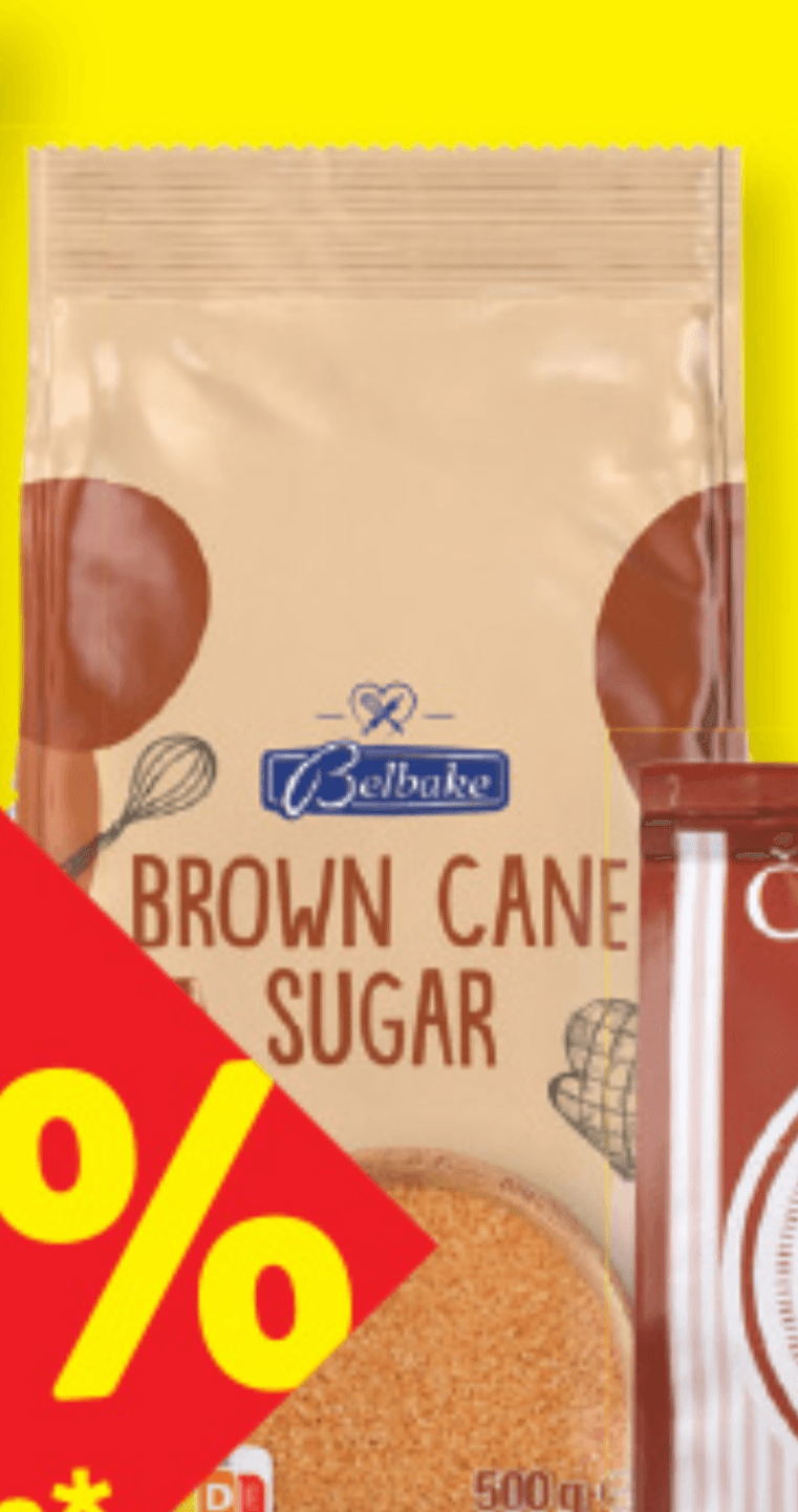 Belbake Brown Cane Sugar 500 g - Akcija v trgovini Lidl