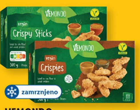 Veganski prigrizki z omako 300 g Vemondo Akcija v trgovini Lidl