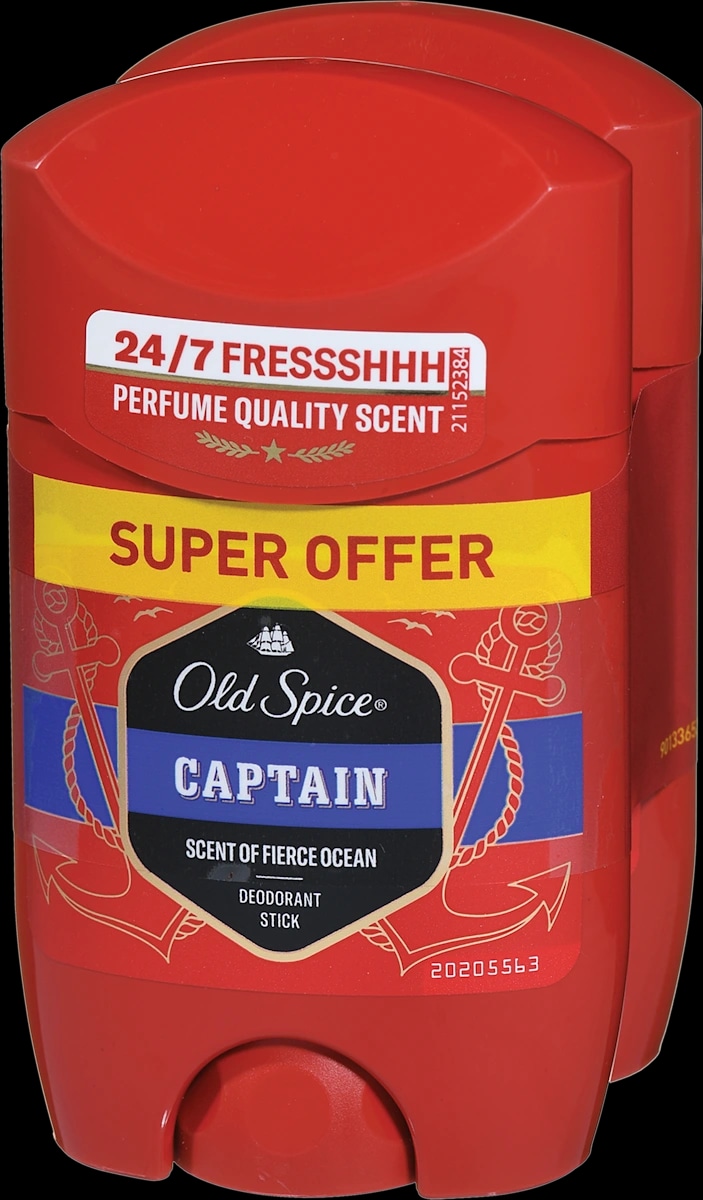 Deodorant Old Spice 2x50 g Akcija v trgovini E.Leclerc