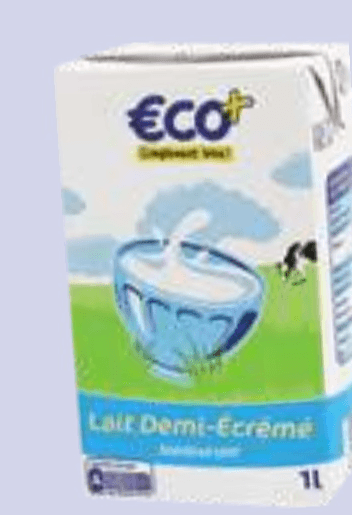 Trajno mleko 1 l ECO+ - Akcija v trgovini E.Leclerc