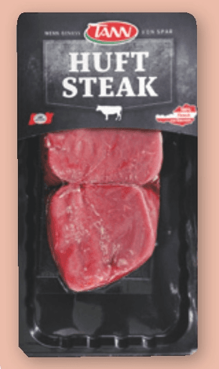 HUFTSTEAK goveje stegno-križ 1 kg Tann Akcija v trgovini Spar