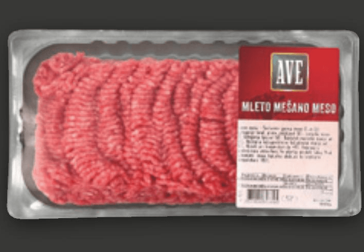 Mleto mešano meso 1 kg Ave - Akcija v trgovini Spar