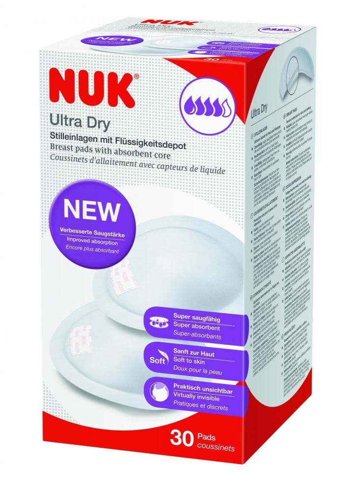 NUK prsne blazinice 30/1 Akcija v trgovini E.Leclerc