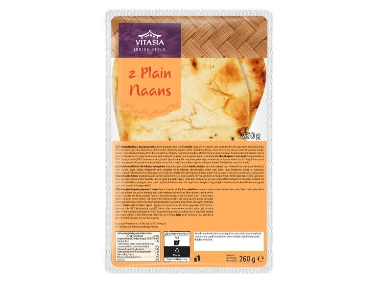 Vitasia kruh na indijski način 240 g Akcija v trgovini Lidl