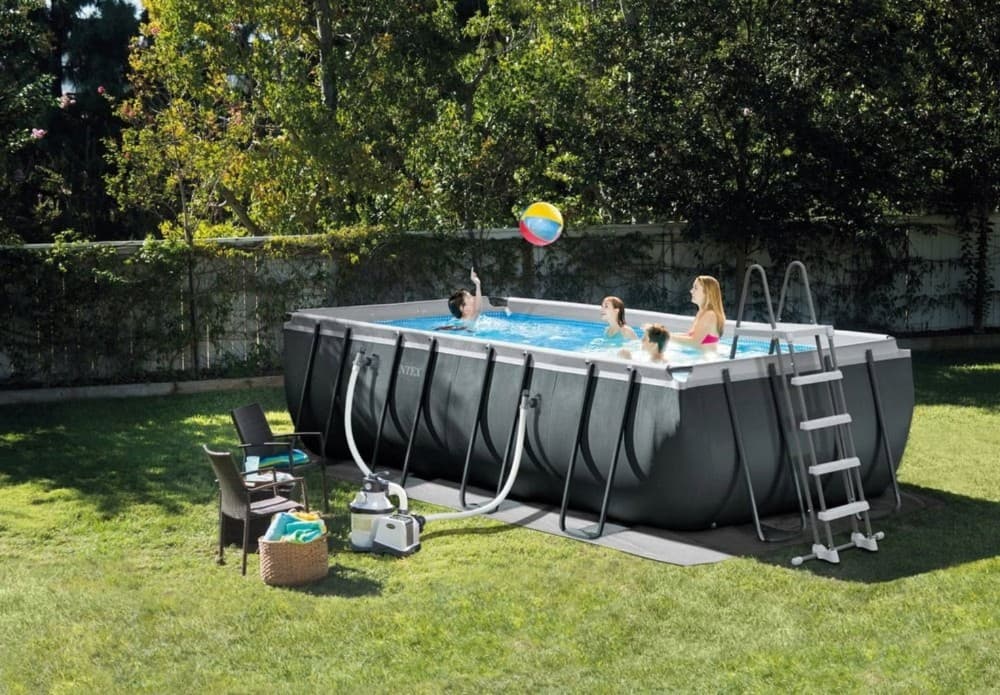 Intex Bazen Frame Pool Ultra Quadra XTR d 549 x š 274 x v 132 cm, 17.203 l Akcija v trgovini Bauhaus