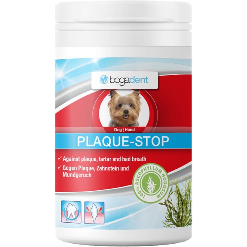 Zaviralec zobnih oblog Bogadent Plaque-Stop 70 g Akcija v trgovini Mr. Pet