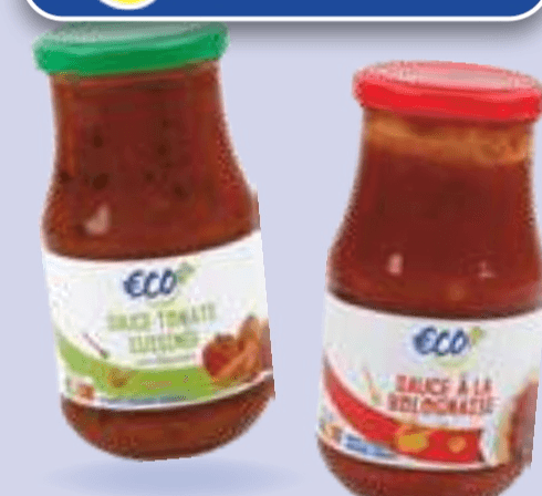 Paradižnikova omaka 420 g Eco - Akcija v trgovini E.Leclerc