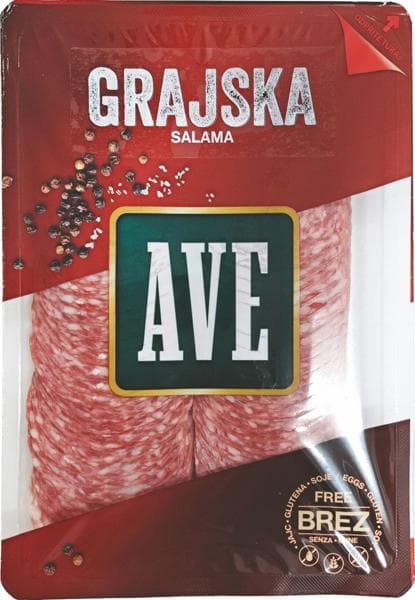 Grajska salama 100 g Ave Akcija v trgovini Jager