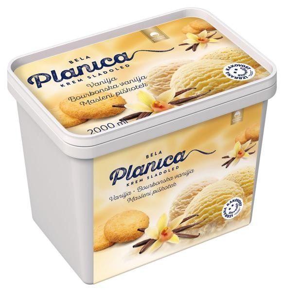 Sladoled Planica IK 2 l Akcija v trgovini Tuš