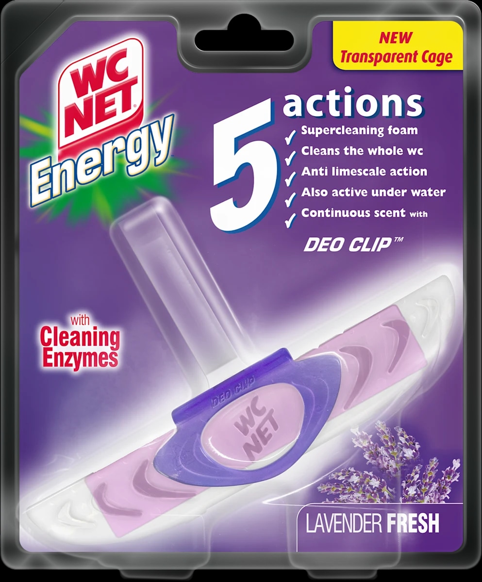 OBEŠANKA ZA WC ŠKOLJKO WC NET 38 g - Akcija v trgovini E.Leclerc