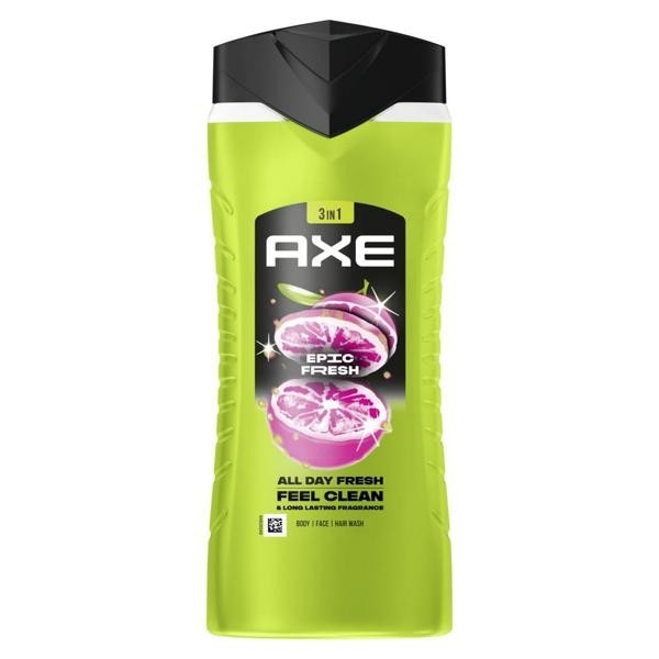 Geli za prhanje Axe 250 in 400 ml - Akcija v trgovini Tuš
