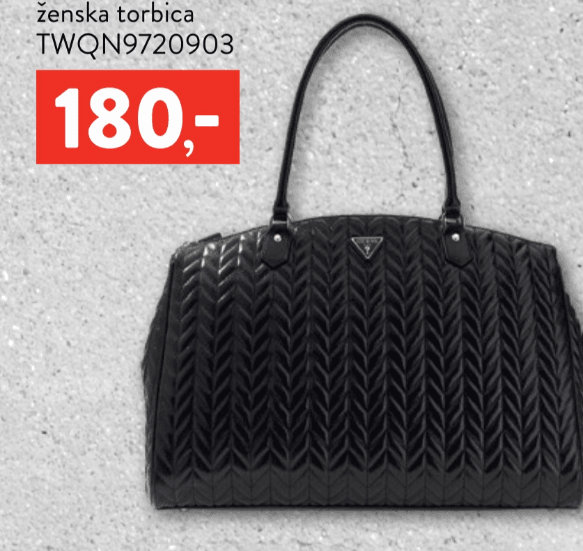 Guess ženska torbica Akcija v trgovini Regal Shop