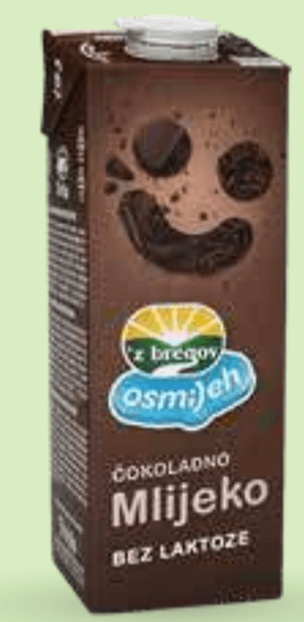 Čokoladno mleko Z'bregov 1 l - Akcija v trgovini Mercator