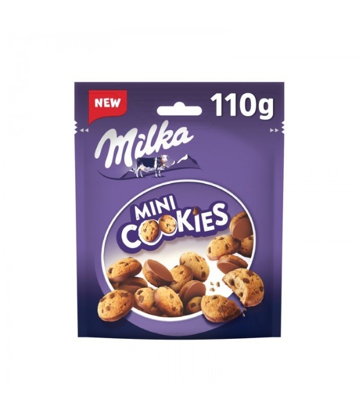 Milka Mini Cookies piškoti s čokolado 110 g Akcija v trgovini Regal Shop