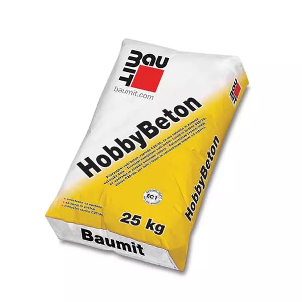Betonska mešanica Baumit Hobbybeton 25 kg Akcija v trgovini Merkur