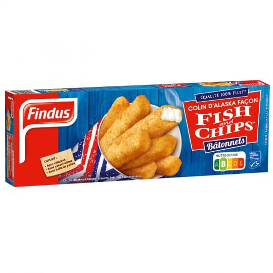 Paniran aljaški polak Findus 250 g Akcija v trgovini E.Leclerc